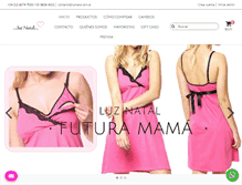 Tablet Screenshot of luznatal.com.ar